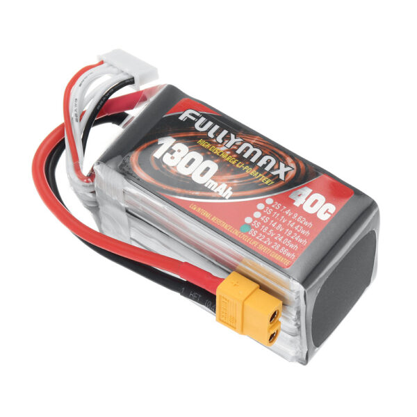 YXZNRC F280 3D/6G 6CH RC Helicopter Parts 22.2V 1300mAh 90C Battery - Image 2