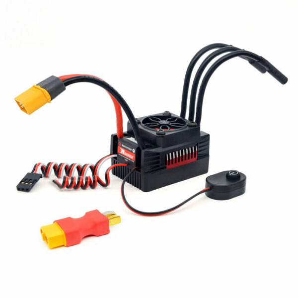 Surpass Hobby Rocket V2 Waterproof 60A Brushless ESC for 1/10 RC Car Vehicles Model Parts - Image 1