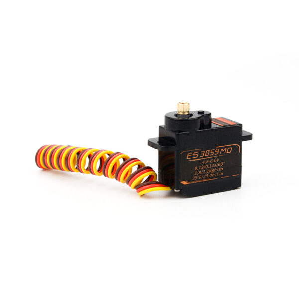 Emax ES3059MD 9g Metal Gear Mini Digital Servo for RC Robot Car Helicopter Airplane - Image 2