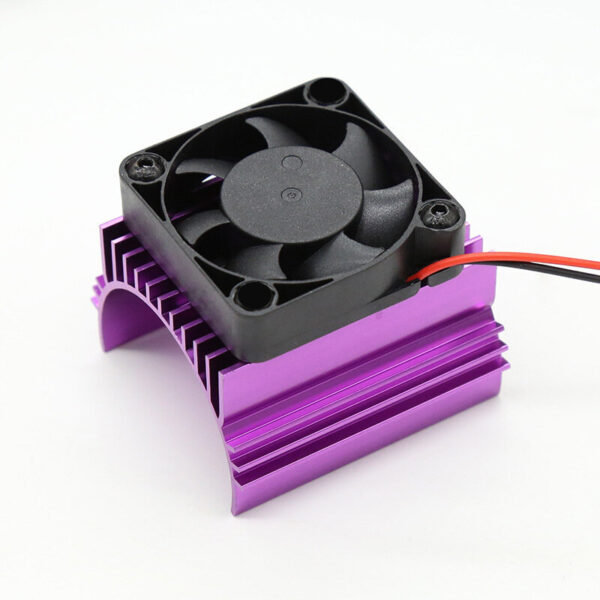 40x40mm 4074 4274 1515 RC Car Motor Hot Sink W/ Fan for RC Car 1/8 1/10 1/12 Scale RC Car Parts - Image 1