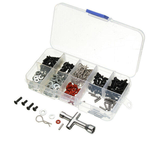 270PCS Set Screws Box Repair Tool Kit For HSP 1/10 RC Car Parts - Image 2