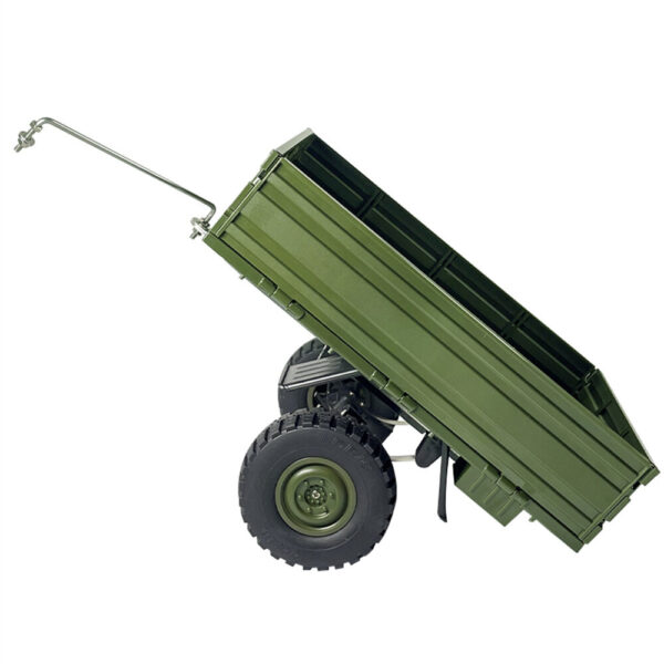 LDR/C LDP06 1/12 Unimog RC Car Spare Portal Axle Trailer w/ Tires L0039G L0039Y Vehicles Models Parts Accessories - Image 1