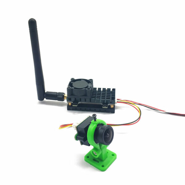 EWRF 5.8Ghz 2W FPV Wireless Transmitter 2000MW 48CH Video AV Audio Sender With 2.8mm CMOS 1000TVL Camera for Long Range RC Drone - Image 1