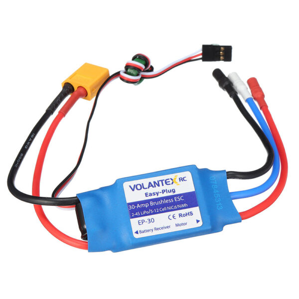 VolantexRC ASW28 ASW-28 V2 Sloping RC Airplane Spare Part Brushless ESC 30A - Image 3