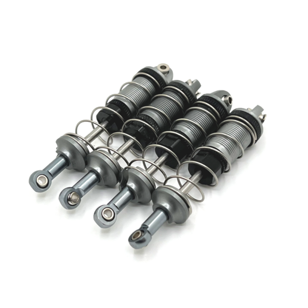 4pcs Metal Upgraded Oil Shock Absorber For MJX 16207 16208 16209 16210 H6 RC Car Parts - Image 4