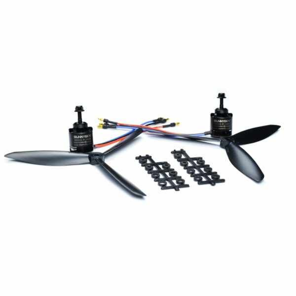 Sonicmodell 2212 KV1100 Brushless Motor & 40A ESC & 9g Servo & 8045 Propeller Power System Combo For Binary RC Airplane - Image 6