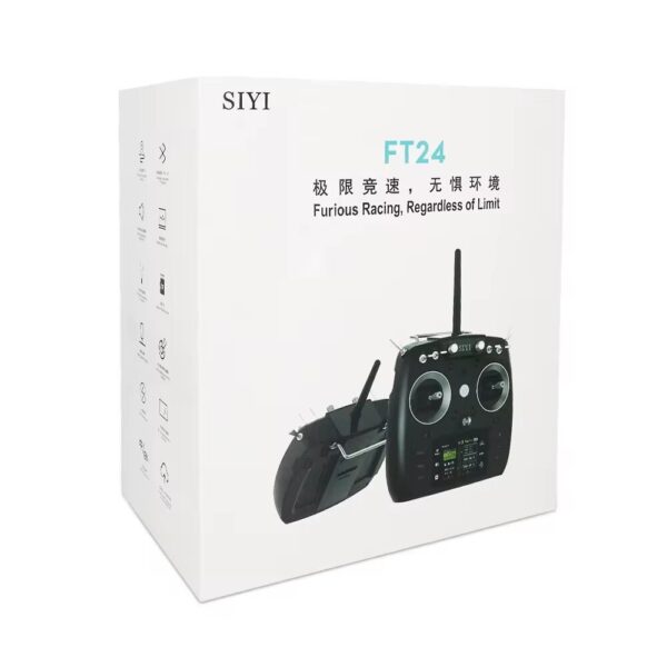 SIYI FT24 2.4GHz 12CH 15KM Long Range Remote Controller with FR OTA Receiver for TBS TX Module Helicopter RC Airplane Car Boat - Image 6