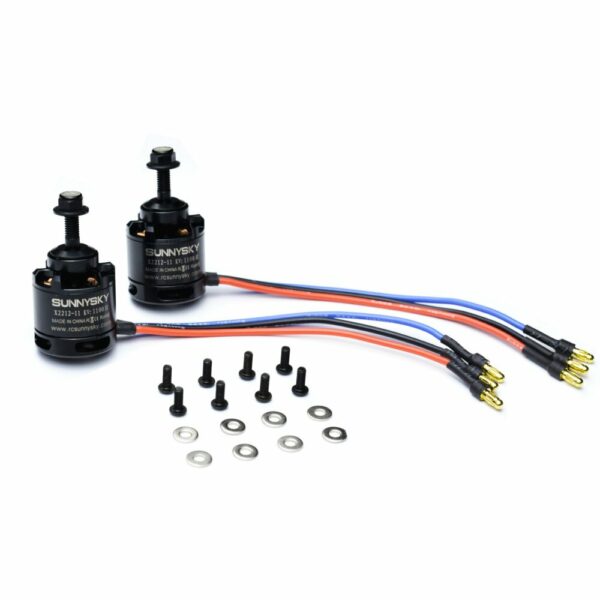 Sonicmodell 2212 KV1100 Brushless Motor & 40A ESC & 9g Servo & 8045 Propeller Power System Combo For Binary RC Airplane - Image 1