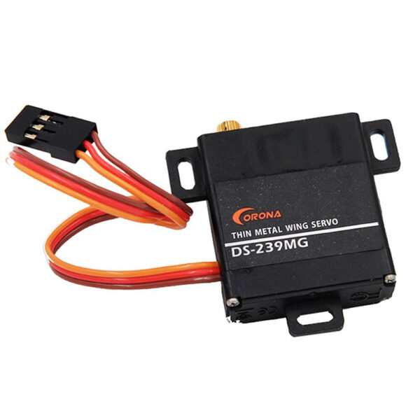 Corona DS239MG Digital Thin Metal Wing Servo Metal 4.6kg / 0.15sec / 22g Remote Comtrol Glider Digital Servo - Image 3