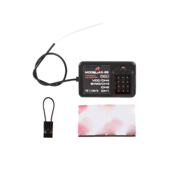 AUSTAR AX-6S 2.4GHz 4CH Wireless Digital RC Receiver for RC Car Boats Tanks - Image 1