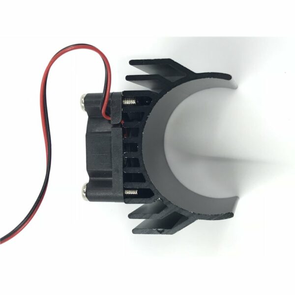 Aluminum Alloy 540/550 Motor Heatsink Radiator with Fan JST Connector for 1/8 1/10 RC Car Parts - Image 6