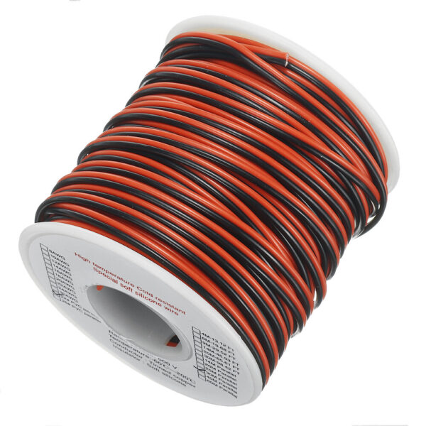 EUHOBBY 30m 22AWG PVC Line High Temperature Tinned Copper Wire Cable for RC Battery - Image 3