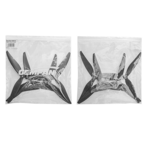 2Pairs Gemfan CL 8040 8 Inch PC 3-Blades Propeller 5mm Mounting Hole for FPV Racing RC Drone - Image 3