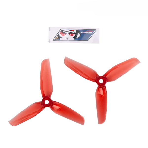 2 Pairs Gemfan WinDancer 4032 4x3.2x3 3-blade 4 Inch Propeller PC CW CCW for RC Drone FPV Racing - Image 1