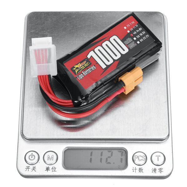 ZOP Power 14.8V 1000mAh 100C 4S LiPo Battery With XT60 Plug for RC Drone - Image 9