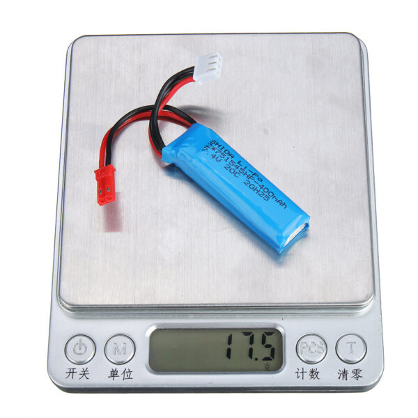 7.4V 400mAh 20C 2S LiPo Battery JST Plug for Wltoys P929 P939 K979 K989 K999 K969 RC Car - Image 9