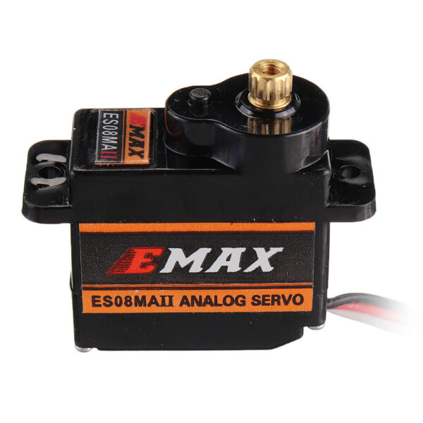 EMAX ES08MA II 12g Micro Metal Gear PWM Reverse Analog Servo For RC Models - Image 2