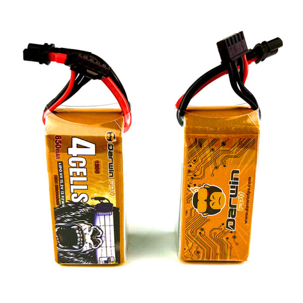 DarwinFPV 15.2V 850mAh 120C 4S LiPo Battery XT30 Plug for BabyApe  4S / CineApe 25 - Image 4