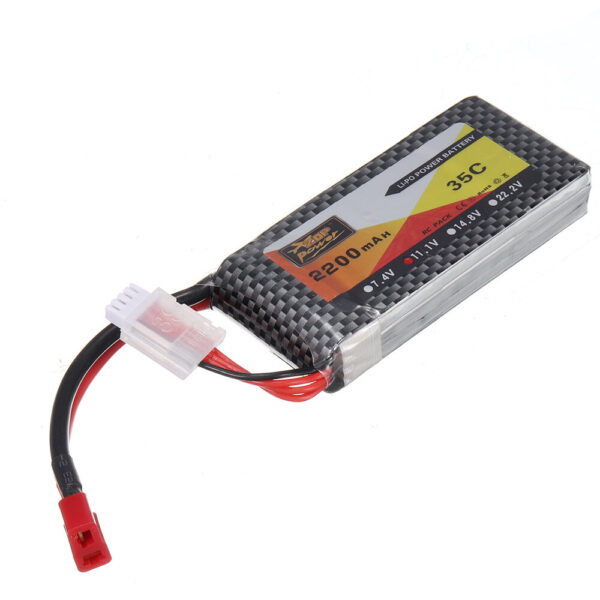 ZOP Power 11.1V 2200mAh 35C  3S Lipo Battery T Plug For RC Models - Image 4