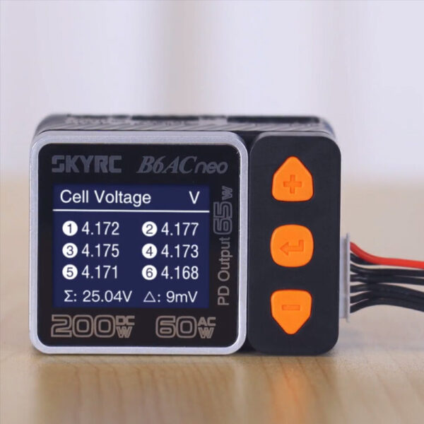 SKYRC B6AC NEO Smart Charger AC 60W DC 200W 10A Battery Balance Charger for for 1-6S Lipo LiFe Lilon LiHV 1-15S NiMH NiCd - Image 1