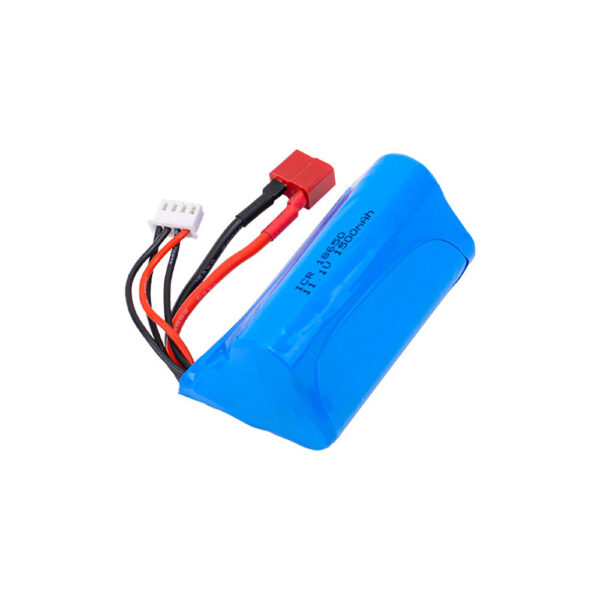 11.1V 1500mAh 15C Triangle 18650 Lipo Battery T Plug for RC Car - Image 1