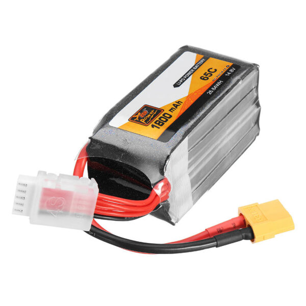 2 PCS ZOP Power 14.8V 1800mAh 65C 4S Lipo Battery XT60 Plug - Image 3