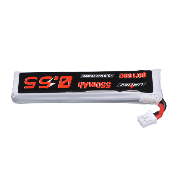 5Pcs URUAV 3.8V 550mAh 80C/160C 1S HV 4.35V PH2.0 Plug Lipo Battery for EMAX Tinyhawk III GEPRC TinyGO 4K FPV Indoor Whoop Emax Tinyhawk Kingkong/LDARC TINY - Image 6