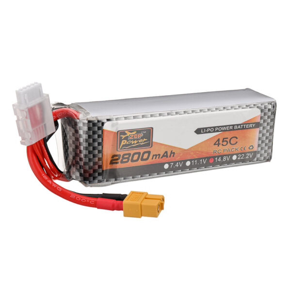 ZOP Power 14.8V 2800mAh 45C 4S LiPo Battery XT60 Plug for RC Drone - Image 3