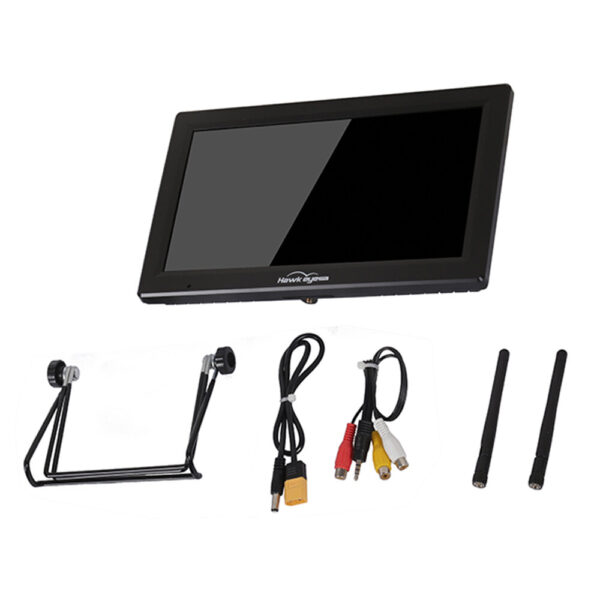 Hawkeye Captain X 5.8GHz 10.2 inch 1024600 Dual Receiver 1000 lux FPV Monitor Integrated DVR 3S-6S for RC Racing Drone - Image 8