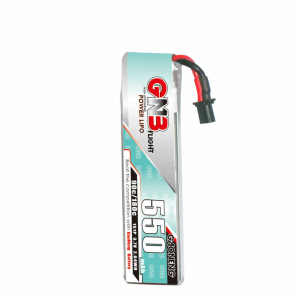 6Pcs Gaoneng 3.7V 550mAh 90C 1S LiHV Battery A30 Plug With Adapter Cable for Emax Tinyhawk S BetaFPV Beta75X - Image 3