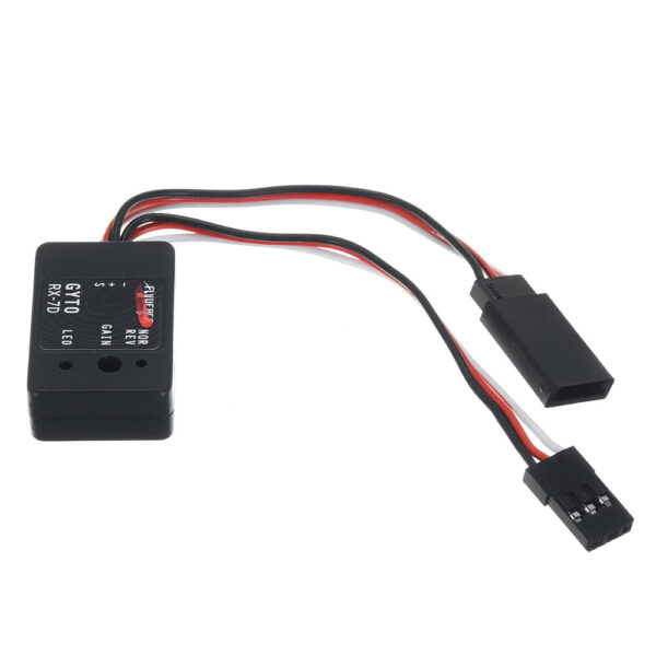 Flyueace RX-7D Gyro Gyroscope Support Digital/Analog Servos for RC Car Boat - Image 1