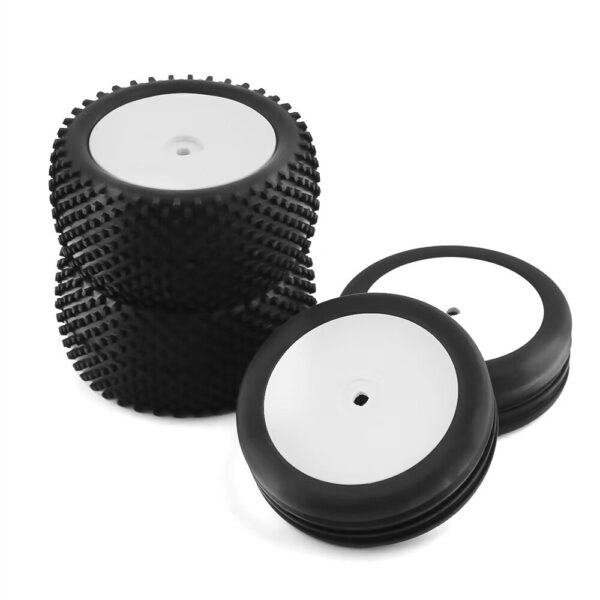 4PCS Tires Wheels 12mm Hex Off-Road for XRAY XB2 DIRT SRX2 SRX4 Bandit Tekno EB410 yokomo yz4 1/10 RC Car Vehicles Model Parts - Image 3