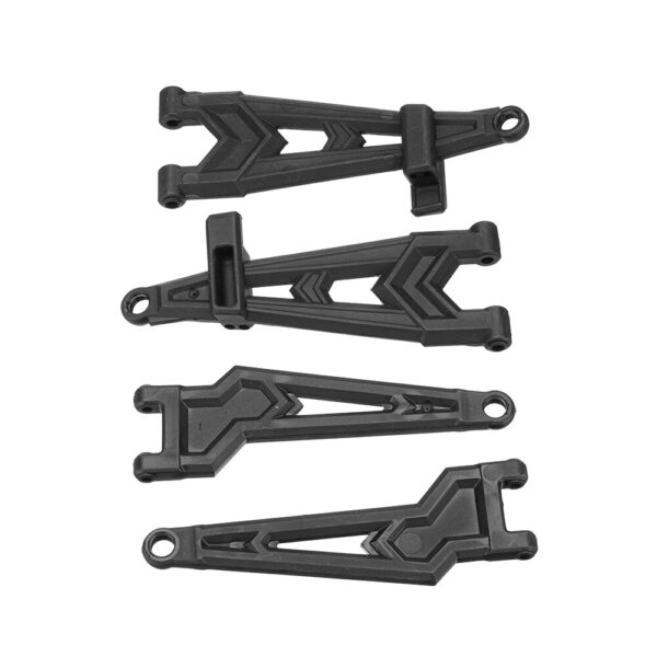 4PCS HBX 2996A 1/10 RC Car Parts Suspension Upper Lower Arm Left Right Front/Rear Vehicles Models Spare Accessories T2006T/T2007 - Image 1