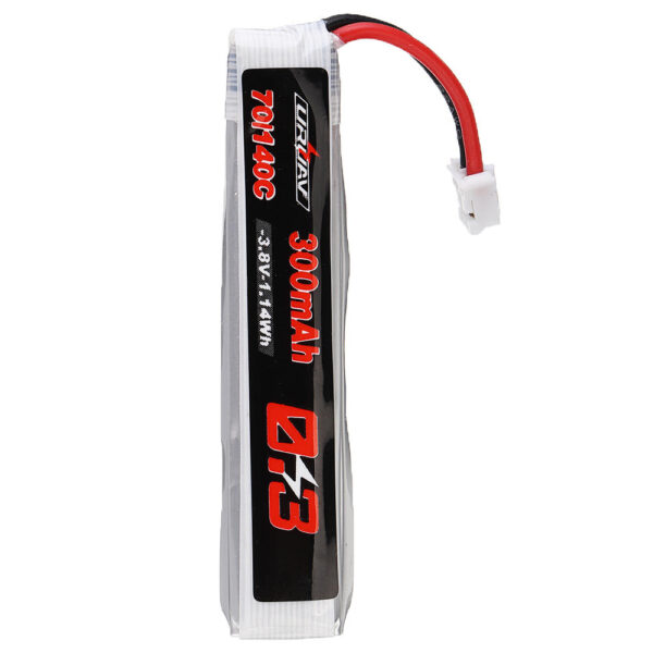 10Pcs URUAV 3.8V 300mAh 70C/140C 1S Lipo Battery PH2.0 Plug for Eachine TRASHCAN Snapper6 7 Mobula7 - Image 8