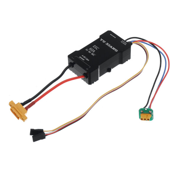 YXZNRC F280 3D/6G 6CH RC Helicopter Parts 4-6S BEC 5V/8A 60A ESC - Image 3