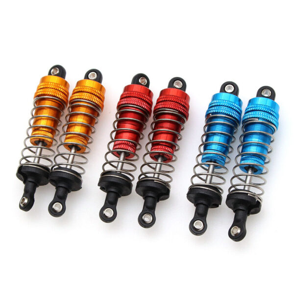 2pcs Front Rear Metal Shock Absorber For Wltoys 144001 RC Car Parts - Image 1