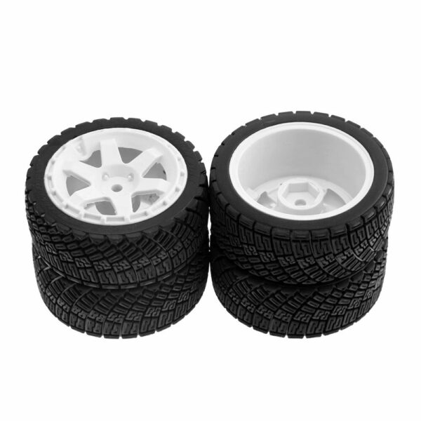 RS 12mm Hex RC Car Wheel Tires for 1/10 Tamiya TT02 XV01 HSP Lancia Remote Control Parts - Image 2