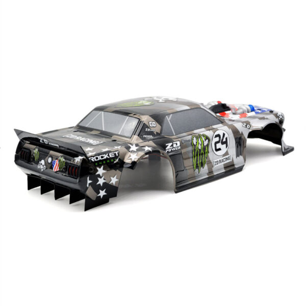 ZD Racing EX16 S16 1/16 RC Car Spare Body Shell w/Sticker Sheet Painted 6650 Vehicles Models Parts Accessories - Image 3