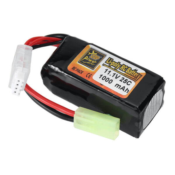 ZOP Power 3S 11.1V 1000mAh 25C LiPo Battery T Plug for RC Car FPV Racing Drone Airplane Helicopter - Image 1