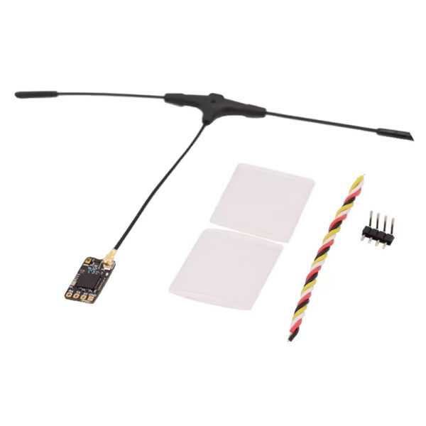 HAKRC ELRS 2.4GHz/915MHz RX Long Range RC Receiver with T-Type Antenna for FPV RC Racer Drone - Image 2