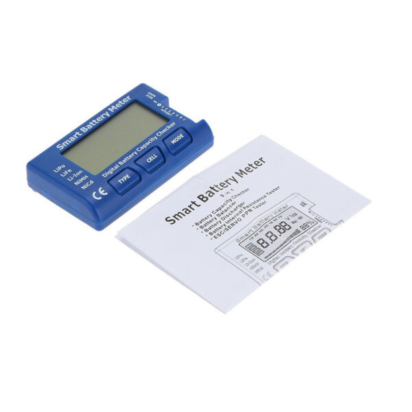 5 in 1 Smart Battery Meter LiPo/LiFe/Li-ion/NiMH/Nicd Battery Tester Servo Discharger Balance/ESC/PPM - Image 6