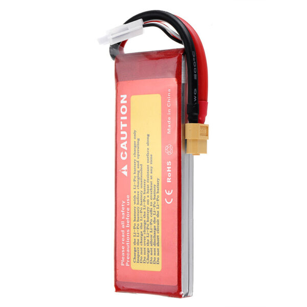 ZOP Power 7.4V 3300mAh 100C 2S Lipo Battery XT60 Plug for RC Racing Drone - Image 6