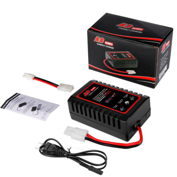 HTRC A3 20W 2A AC Battery Charger with Tamiya Plug for 2-8S Nimh/Nicd Battery - Image 3