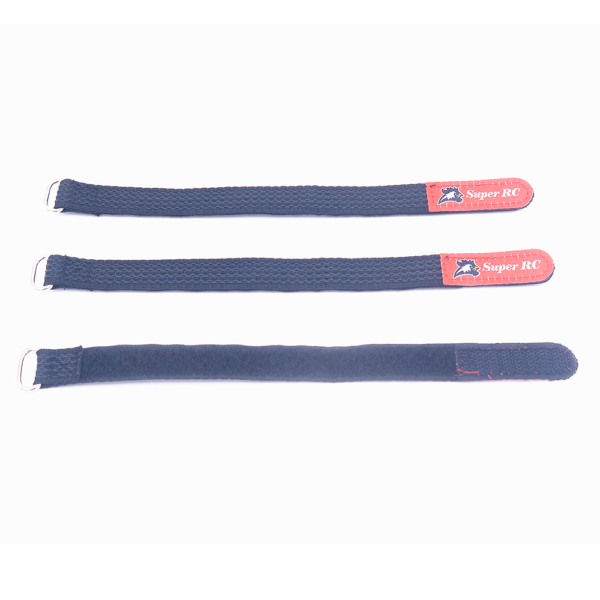 3 PCS Super Lipo Battery Tie Down Strap 220mm for 5inch 7inch RC FPV Racing Drone - Image 1