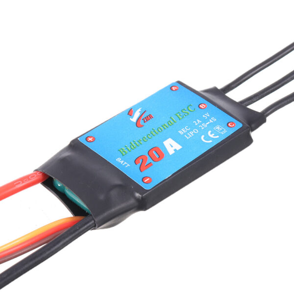 Double Sides Brushless ESC 20/30/40/50/60/80A Underwater Thruster RC Car Boat Parts - Image 1