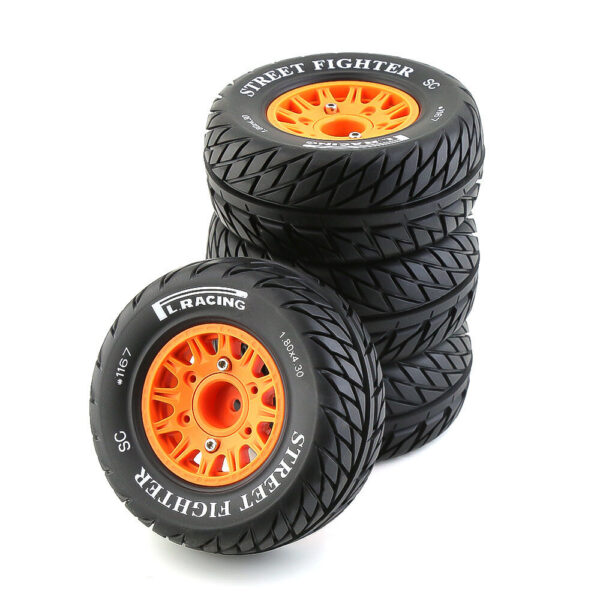 4PCS Upgraded Tires Wheels 12mm Hex Off-Road Short Course Truck 144010 124019 144001 1/10 1/12 1/14 RC Car Vehicles Model Spare Parts - Image 3