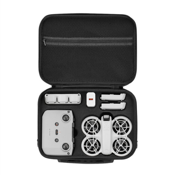 BRDRC Portable Waterproof Shoulder Storage Bag Carrying Box Case for DJI NEO RC Drone Quadcopter Fly More Combo 6 Batteries Large Capacity - Image 4