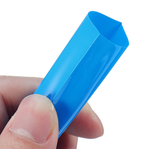 110mmX10m PVC Transparent/Black/Blue Color Heat Shrink Tube for 5-6S Lipo Battery - Image 7