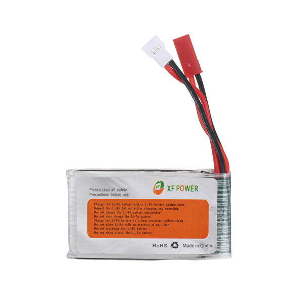 4 PCS XF POWER 3.7V 1200mAh 25C 1S LiPo Battery JST Plug with Battery Charger for RC Drone - Image 5