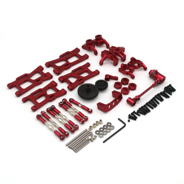 Upgraded Metal Parts Set for Wltoys 144001 144010 144002 124017 124019 1/12 1/14 RC Car Vehicles Model Spare Accessories - Image 3